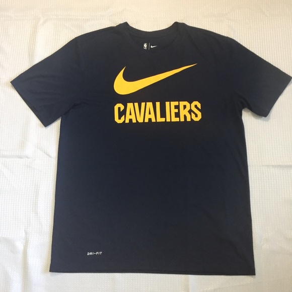 NIKE CAVALIERS t-shirt Navy blue Size L - Picture 2 of 7